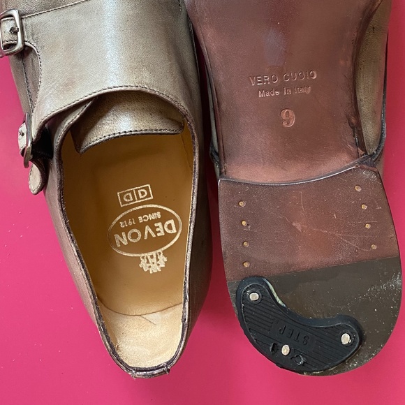 Devon shoes, Italian shoes , size 10(eu 43). grey color - Picture 5 of 5